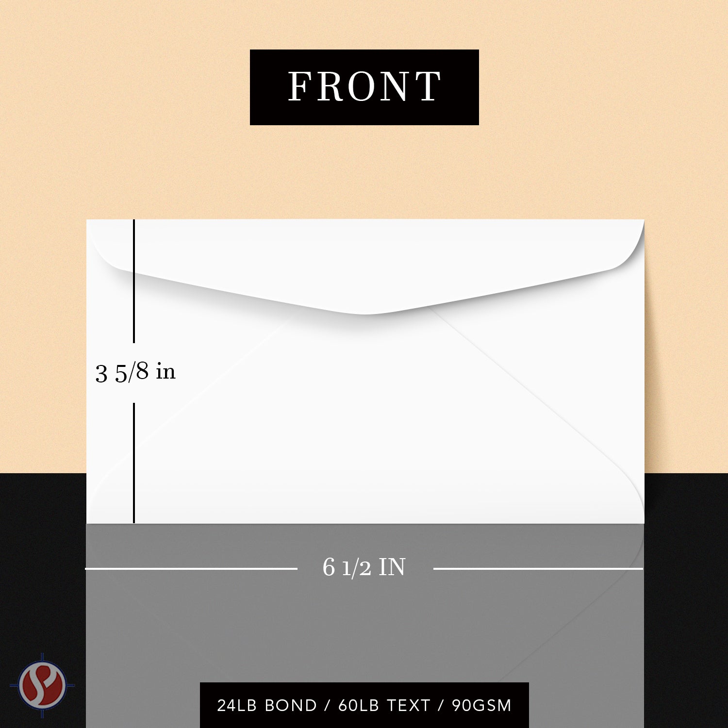 A Freilichen Purim Money Envelopes with Blank Note Cards | 3-5/8" x 6-1/2" | Pack of 25