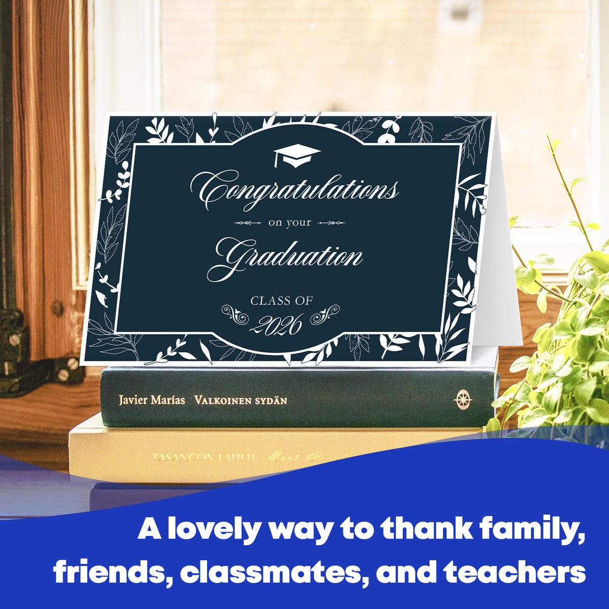 Congrats Graduation Cards - Class of 2026 (Pack of 5)