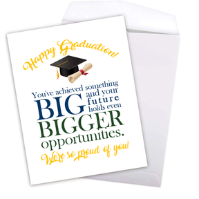 A Big Happy Graduation Greeting Cards