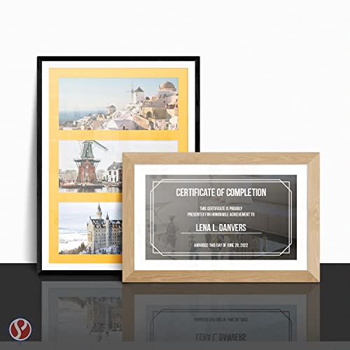Black, Gold and White 8.5 x 11" Colored Paper Sheets Bulk Set - 200 Sheets Total