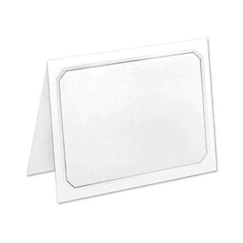 5 X 7 Foldover Greeting Cards - Classic Linen 80lb. (25 Cards) FoldCard