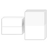 5" x 7" Heavyweight Blank White Greeting Cards and Envelopes - 100 Cards and Envelopes Per Pack FoldCard