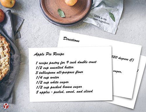 Papel blanco brillante de tamaño media carta - 500 hojas de 24 lb Bond/60 lb de texto (90 g/m²) - Compatible con inyección de tinta y láser