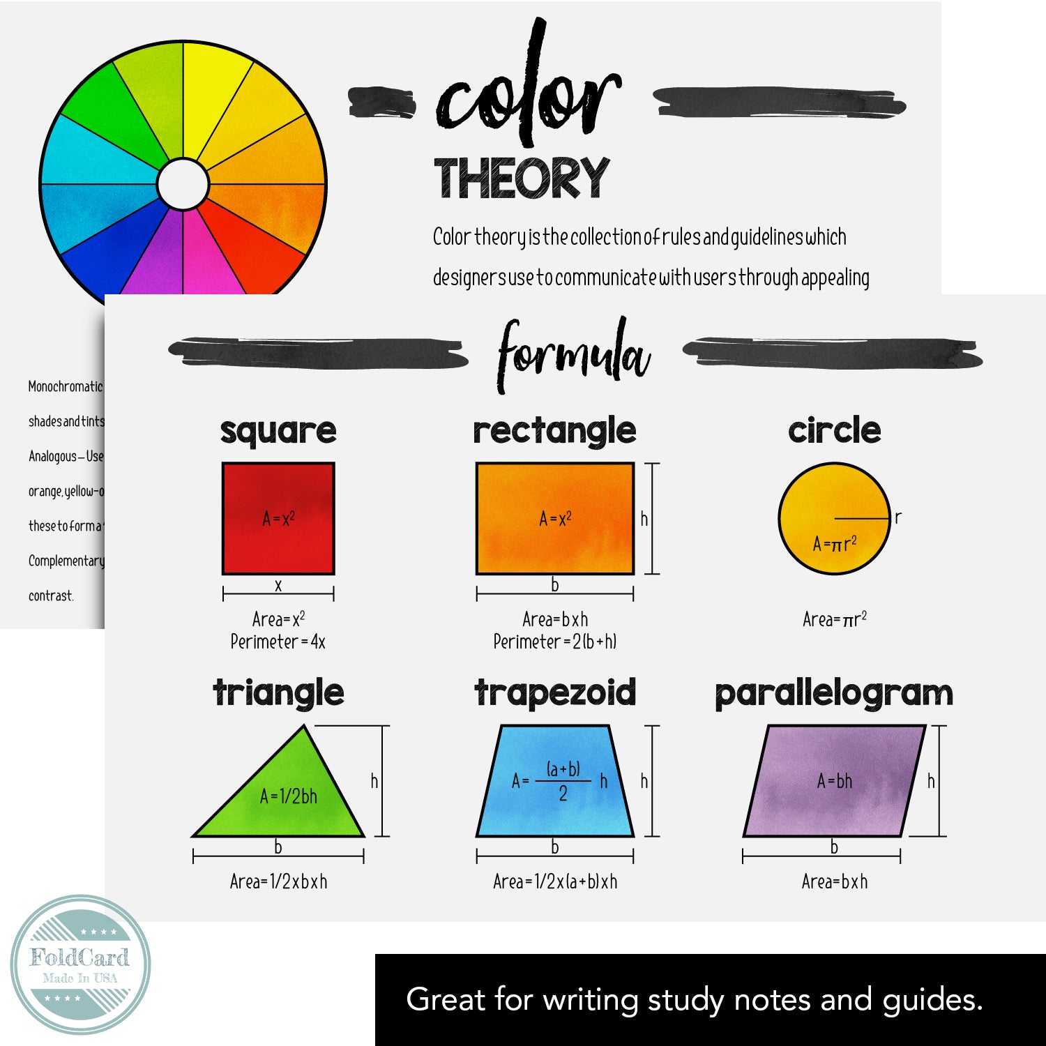 Thick Blank Index Cards | White 100lb Cover (14 pt.) Cardstock | 100 per Pack  | 5" x 8"