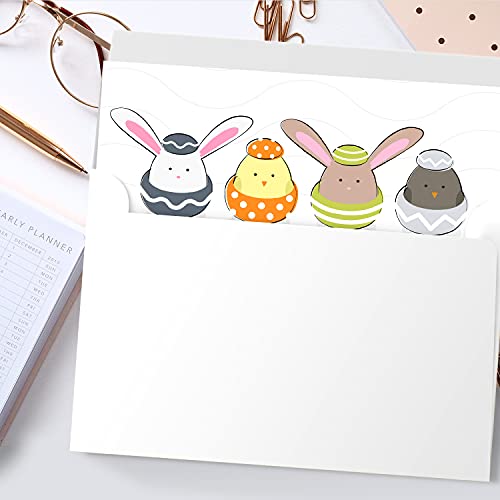 A6 White Envelopes, Gummed Flap – Fits 4.5 x 6” Greeting Cards, Wedding & Party Invitations, Bridal Showers, Announcements, Photos | 4 3/4” x 6 1/2” | 24lb Bond (60lb Text) | 25 per Pack FoldCard