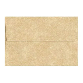 A7 Aged Parchment Envelopes 24lb Bond, 60lb Text | 25 Per Pack FoldCard