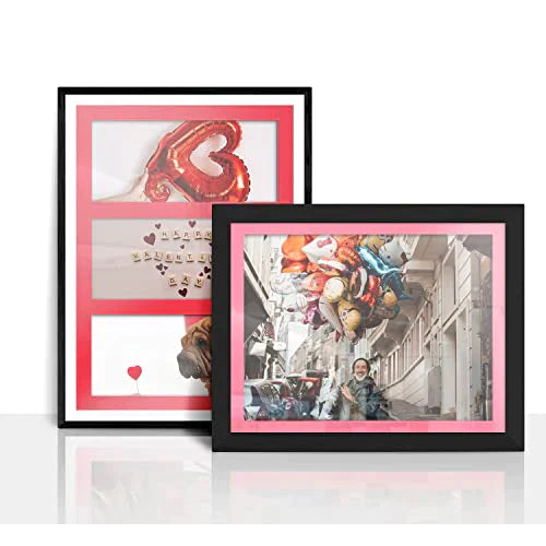 Dynamico Red and Pink Valentine's Day Color Cardstock Paper for Arts & Crafts, Invitations, Greeting Cards, Posters | 65lb Cover Card Stock, Printer Compatible | 25 Red, 25 Pink – 50 Total, Red,Pink FoldCard