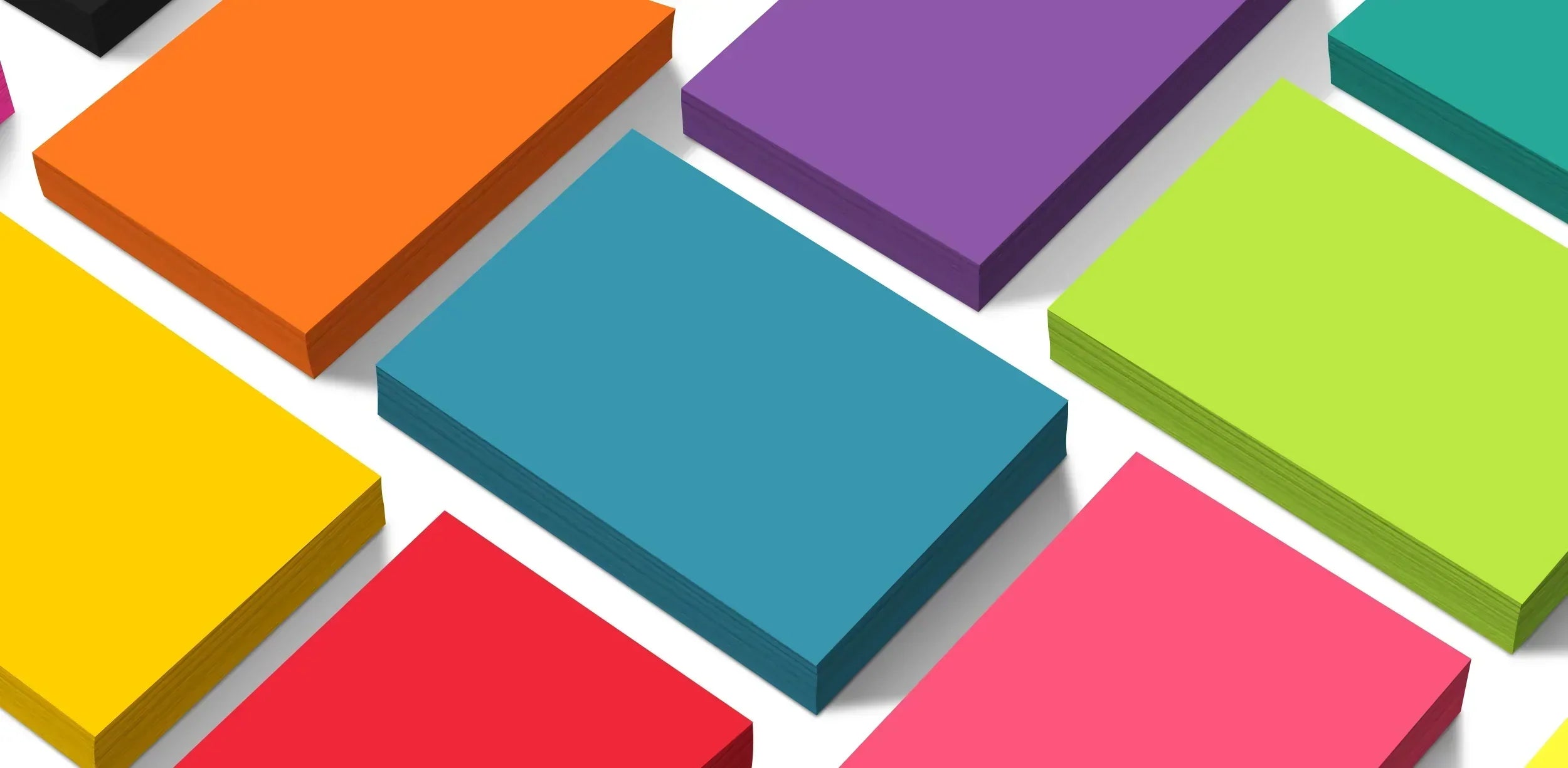 Colored Cardstock Paper FoldCard