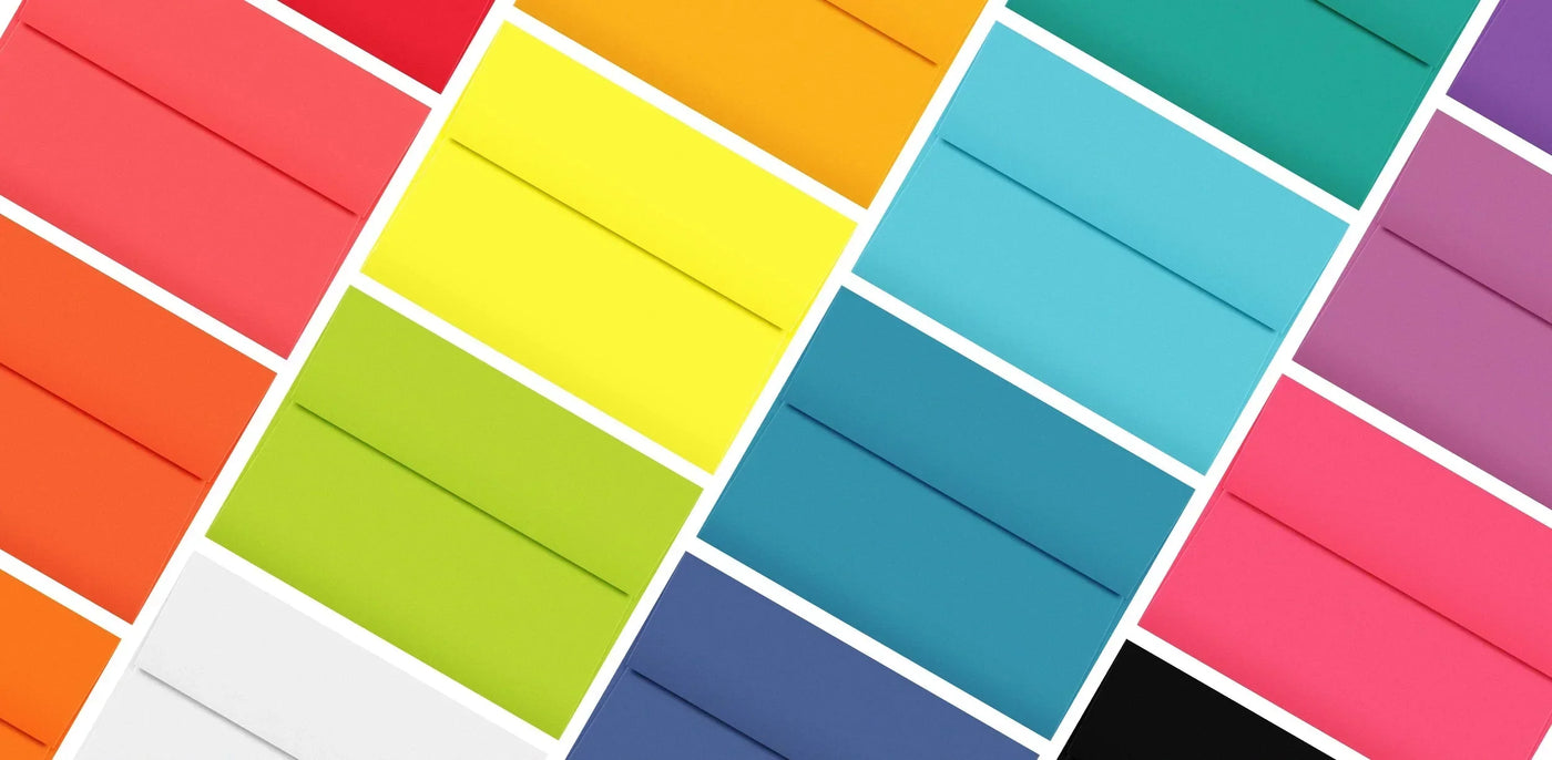 Colored Envelopes FoldCard