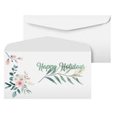 Happy Holidays Cash Envelopes w/ Blank Cards, 3-5/8 x 6-1/2 Inches | 25 per Pack