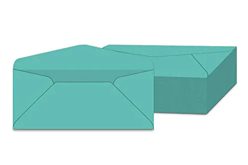 #10 Bright Color Business Envelopes 500 Per Pack | 4 1/8 x 9 1/2 Inches FoldCard