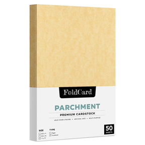 11 x 17 Parchment Paper 65lb Cover 176 gsm 50 Sheets FoldCard