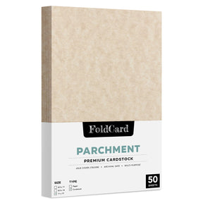 11 x 17 Parchment Paper 65lb Cover 176 gsm 50 Sheets FoldCard
