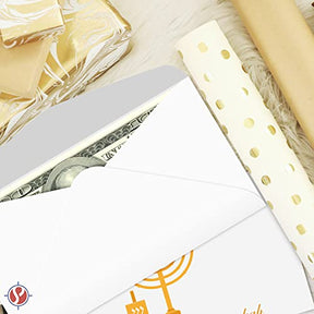 'A Freilichen Chanukah' Envelopes,  3-5/8" x 6-1/2" - 25 per Pack FoldCard