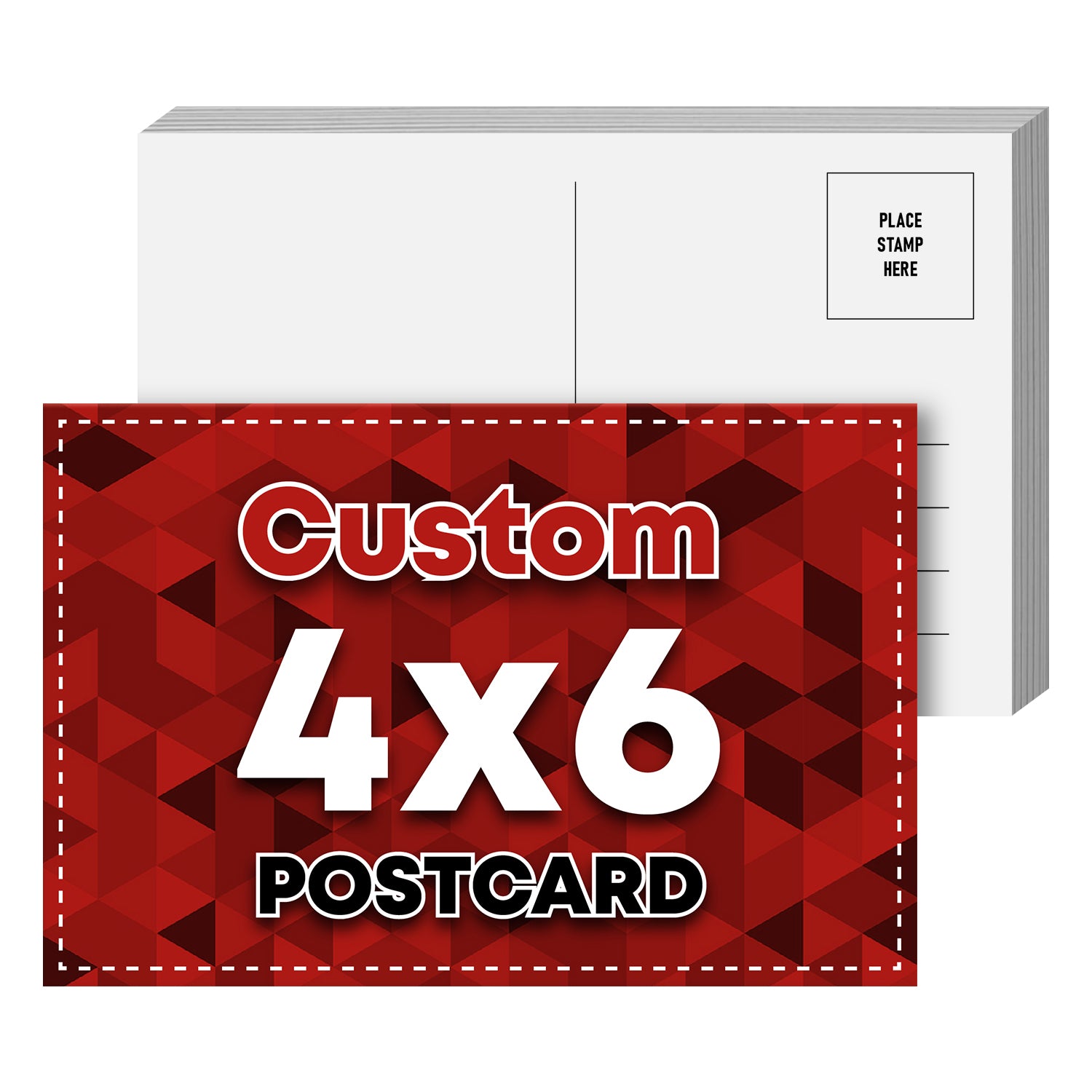 Custom Printed Postcards – 2-Sided Full Color on Thick Glossy Card Stock