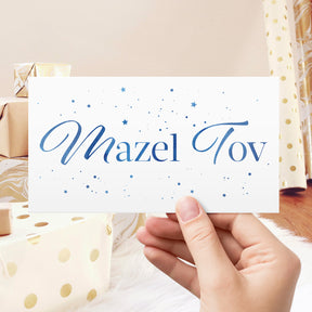 Mazel Tov Money Envelopes - 3 5/8" x 6 1/2" - 25 per Pack