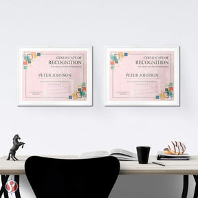 Elegant Blank Award Certificates - Letter Size, 10 Sheets - Laser & Inkjet Compatible
