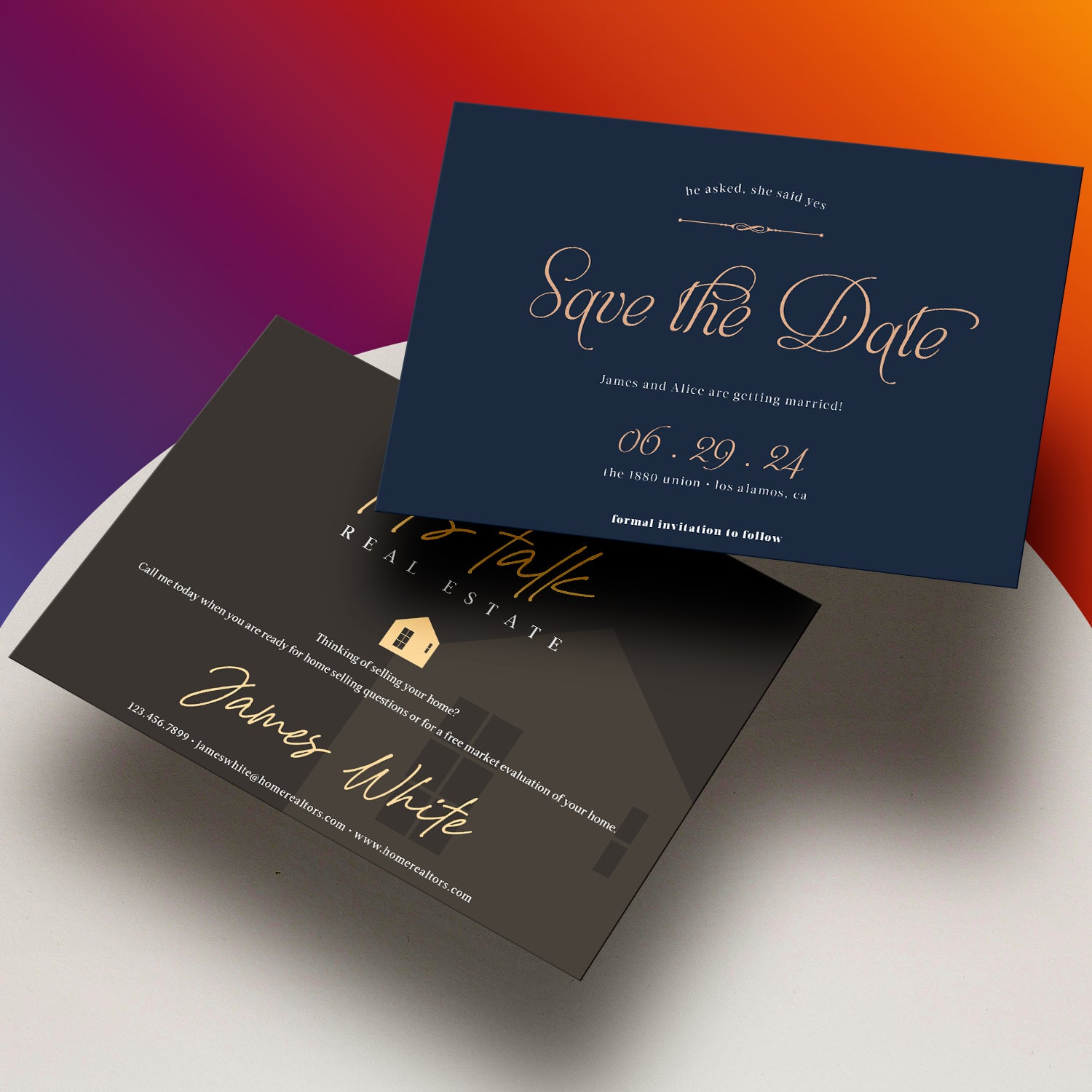 Custom Printed Postcards – 2-Sided Full Color on Thick Glossy Card Stock