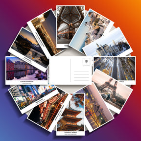 Custom Printed Postcards – 2-Sided Full Color on Thick Glossy Card Stock
