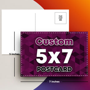 Custom Printed Postcards – 2-Sided Full Color on Thick Glossy Card Stock