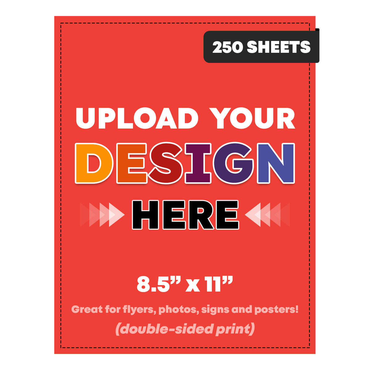 Custom 8.5 x 11 Flyers – Full Color on Smooth Non-Gloss Paper