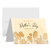 Happy Mother's Day, Love Grows Where You Go – Appreciation Thank You Greeting Cards and Envelopes for Mom, Wife | 4.25 x 5.5 | 10 per Pack