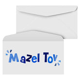 Mazel Tov Money Envelopes - 3 5/8" x 6 1/2" - 25 per Pack