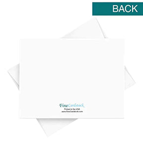 2023 Happy New Year Cards 25 Folding Cards and 25 Envelopes per Pack | 4.25 x 5.5” (Red Cheers) FoldCard