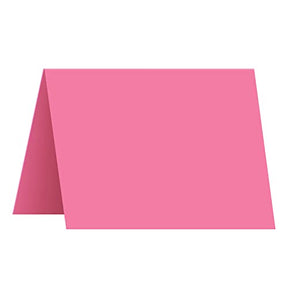 Valentine's Day Ultra Fuchsia Blank Fold Over Cards - 25 Pack