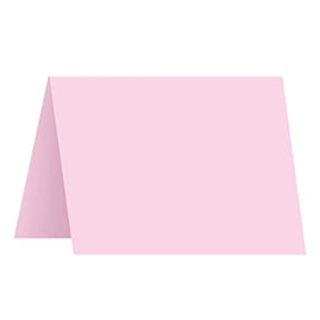 Valentine's Day Ultra Pink Blank Fold Over Cards - 25 Pack