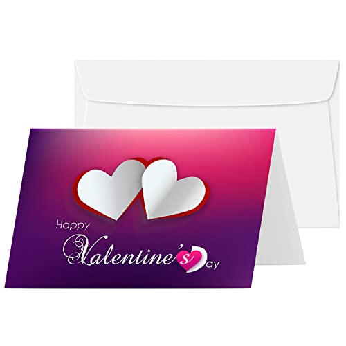 Grand Expressions of Love: Jumbo Valentine's Day Cards & Envelopes (2 pack)