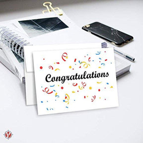 4" x 6" Heavyweight Blank White Note Cards with Envelopes, A4 Size Envelopes - 50 Cards and 50 Envelopes per Pack FoldCard