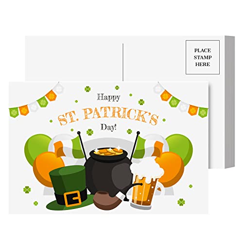 Festive St. Patrick's Day Postcards: Celebrate the Luck of the Irish in Style!
