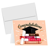 Tarjetas y sobres de felicitación de graduación de felicitaciones - Clase de 2023 Saludos plegables de celebración
