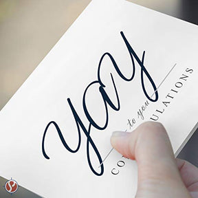 Celebrate Life's YAY Moments with 25 Congratulations Cards - "Yay to you, Congratulations" Design