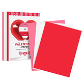 Paquete de papel de colores para el día de San Valentín 24 lb 8.5 x 11 200 hojas