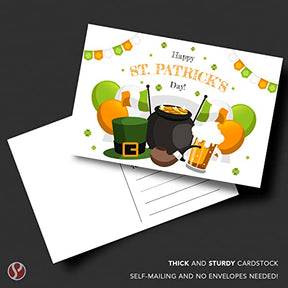 Festive St. Patrick's Day Postcards: Celebrate the Luck of the Irish in Style!