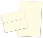 5" X 7" Heavyweight Blank Ivory Greeting Card Sets - 50 Cards & Envelopes FoldCard