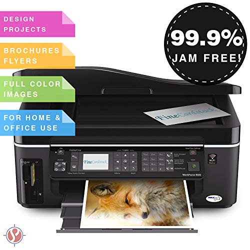 High-Quality White Glossy Digital Paper- Jam-Free and Printer Compatible - 11x17 inches