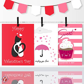 Paquete de papel de colores para el día de San Valentín 24 lb 8.5 x 11 200 hojas