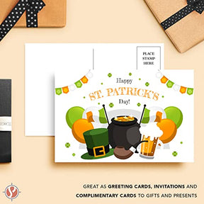 Festive St. Patrick's Day Postcards: Celebrate the Luck of the Irish in Style!