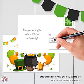 Festive St. Patrick's Day Postcards: Celebrate the Luck of the Irish in Style!