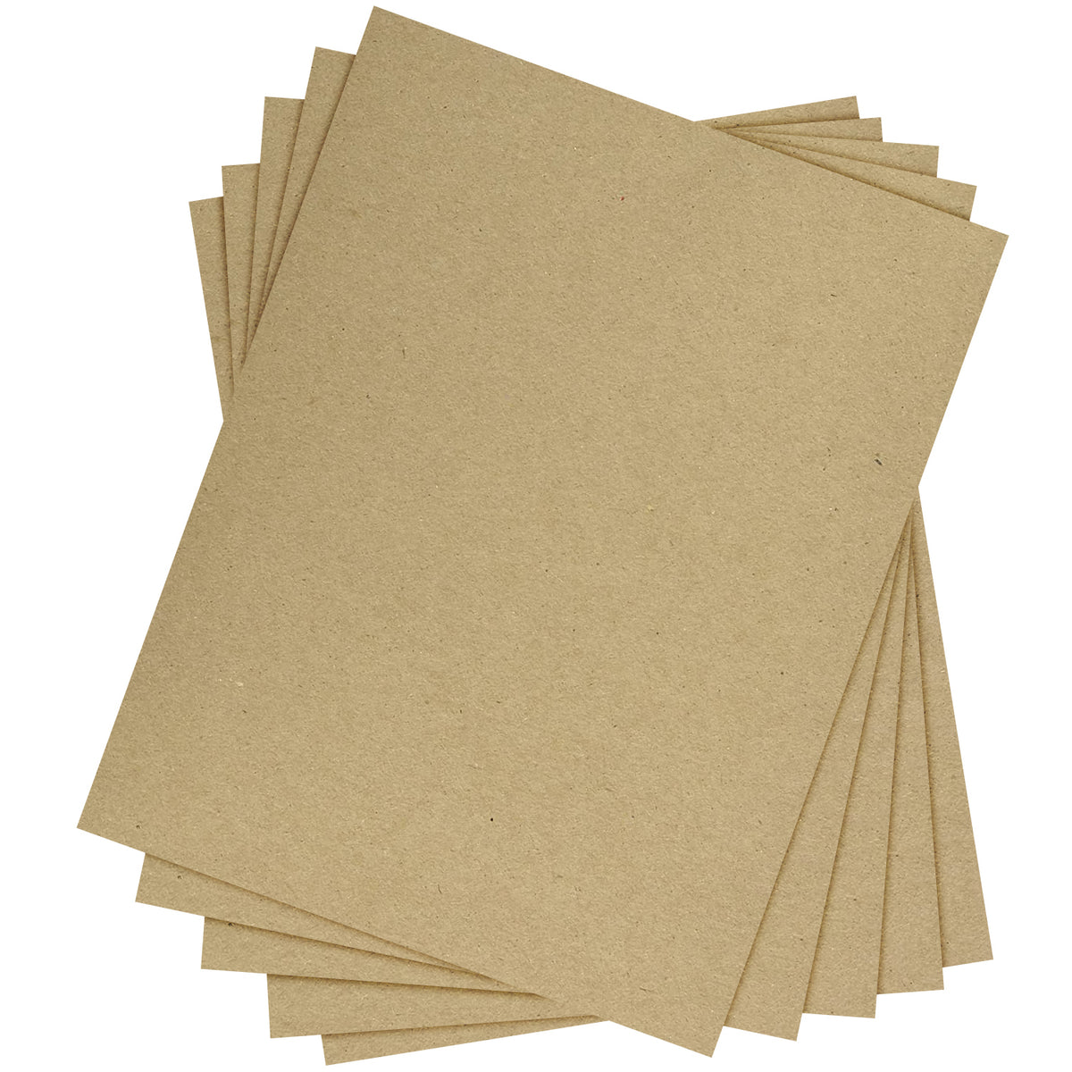 Papel cartulina Kraft marrón, 80 lb (216 g/m²) Cubierta Paquete de 50 hojas