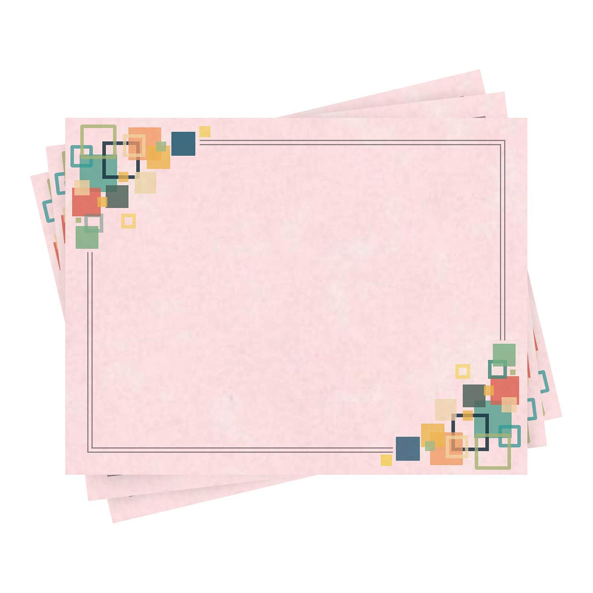 Elegant Blank Award Certificates - Letter Size, 10 Sheets - Laser & Inkjet Compatible