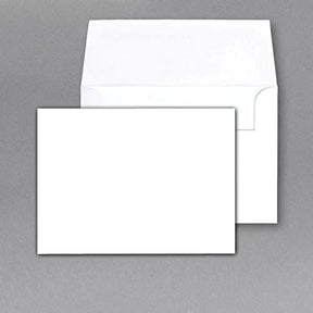 Blank Note Flat Cards and Envelopes, 5 X 7 Inches (A7) | Set of 50 - Not a Fold Over Card FoldCard