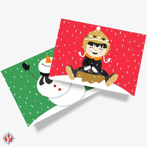 Christmas Colored Card Stock Paper, Red, Green & White 8.5 x 11" Cardstock 25 Red, 25 Green, 50 White (100 Sheets Total) FoldCard