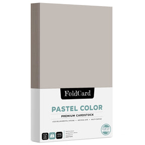 Premium Quality Pastel  Color Cardstock: 8.5 x 14 - 50 Sheets of 67lb Cover Weight