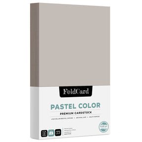 Cartulina de color pastel de primera calidad: 8.5 x 14 - 50 hojas de 67 lb Peso de cubierta