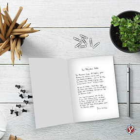 Greeting Cards - 5x7 Inches Heavyweight Blank White Card Paper- Half-Fold Design - Bulk Pack of 100 Cards FoldCard