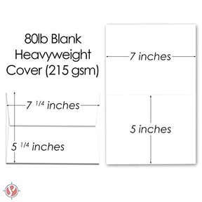 Happy Holiday Cards & Envelopes - 25 Cards & 25 Envelopes Per Pack (5 x 7) FoldCard